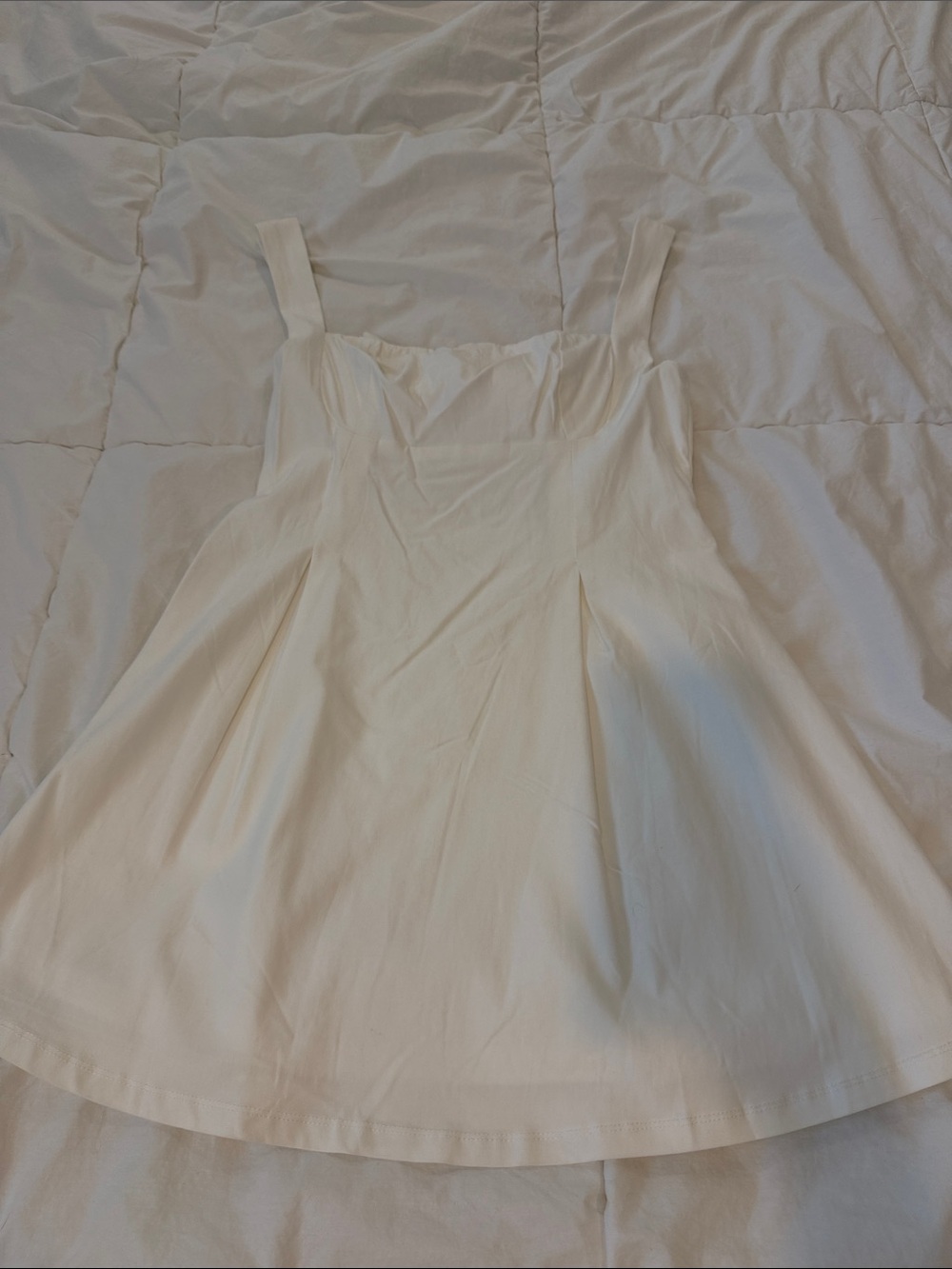 Princess Polly White Square-Neck Mini Dress - Picture 2 of 6